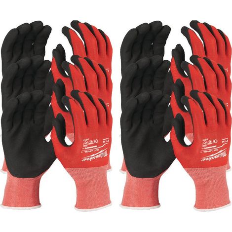 Guanti Spalmati In Nitrile Antitaglio Cat. 1/A 3121a Tg8/M Milwaukee 4932471416