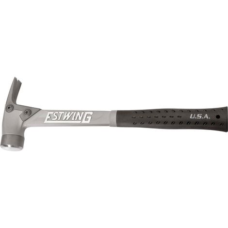 Estwing EALBKM AL-PRO Milled Face Hammer, 14oz/392g