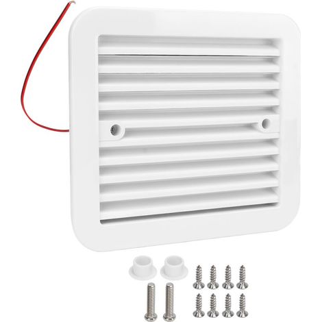 Ventilateur D Extraction - 12 V - 3000 Tr Min - 3 3 M3 Min - Etanche A La Poussiere - Pour Caravane Camping Car Bateau - 1 Unite (1/5)