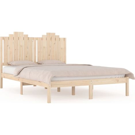Maison Exclusive - Giroletto in Legno Massello di Pino 160x200 cm