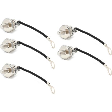 Module spiralé en laiton de 5 diodes redresseuses pour convertisseur d'alimentation et commande de machine 40HF-120 (1/5)