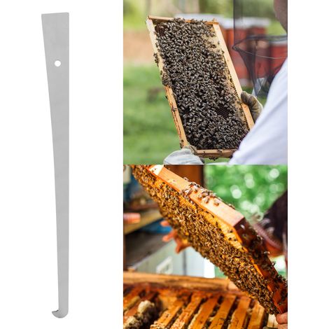 Bienenstockschaber aus Edelstahl, Werkzeug zur Reinigung von Bienenrahmen, Imkereiausrüstung, 1 Stück (1/5)