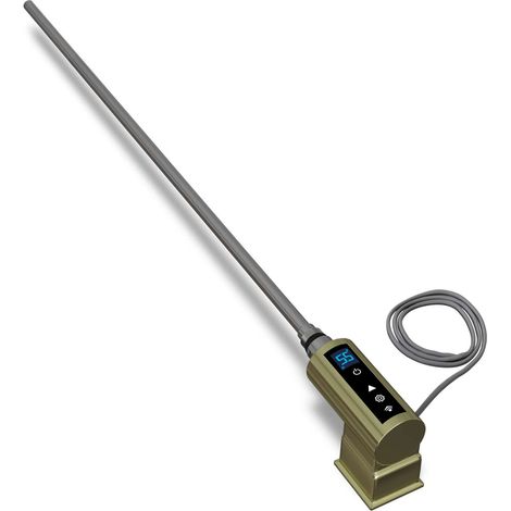 INOW+ - Brushed Brass Heating Element 600w Thermostatic WIFI