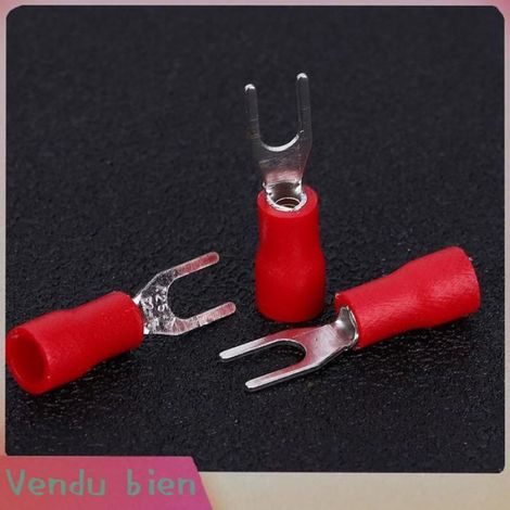 Garosa Borne à sertir 1000 PCS U-SV1.25-3 Cold Preisters Clothing Close Kitstrong-Isolation et Maximum de Résistance à moto fils (1/4)