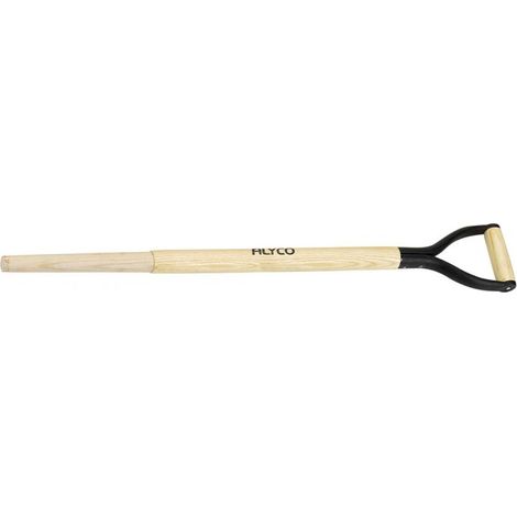 MANCHE EN BOIS AVEC ANNEAU POUR FOURCHE À GRAVIER 38x900