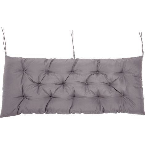 Dark Grey Outdoor Waterproof Sunscreen Bench Mat 120cm W x 50cm D (1/5)