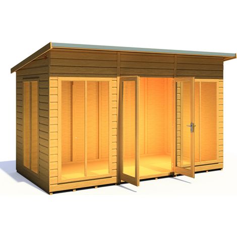 Lela 12x6 Summerhouse - L185.8 x W357 x H228.4 cm (1/5)