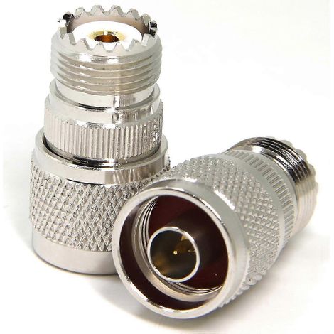 Adaptateur SO239 mâle vers femelle UHF (lot de 2) pour azote (1/5)