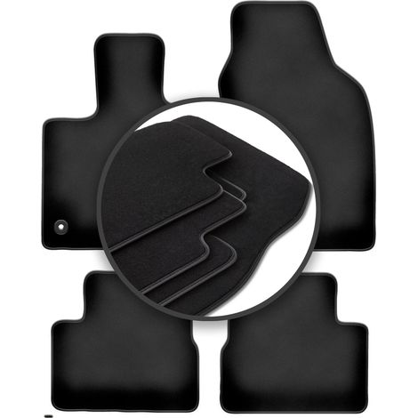 Tapis de voiture haut de gamme pour : Fiat E-500X / 500x Crossover électrique (2019-) (1/5)