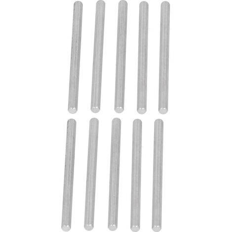 10 pièces de raccords hexagonaux à écrou long pour barres droites, fixations en acier inoxydable pour Gobilda de diamètre 5 mm 4102-0005-0135 (1/5)