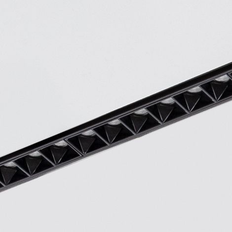 Faretto Lineare LED Binario Magnetico 30W 20mm 48V 2700K - 3000K - 4000K Selezionabile (Caldo-Naturale)
