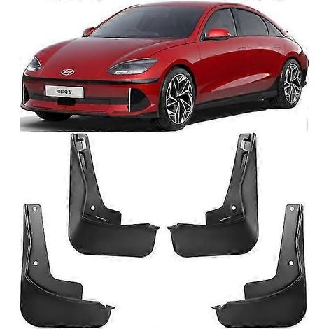 Bavettes de protection avant et arrière pour Hyundai Ioniq 6 (2022-2025) (1/4)