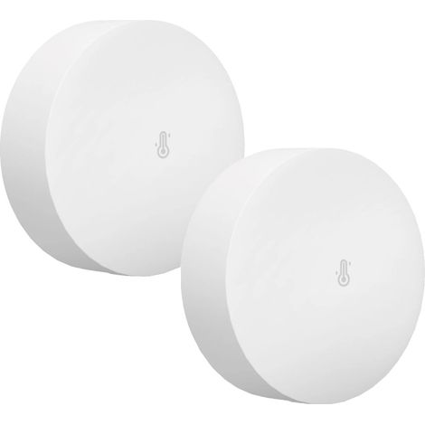 Temperatur- und Feuchtigkeitssensor, hochpräzise, ​​ZigBee-kompatibel, SNZB-02P 2er-Pack (1/2)