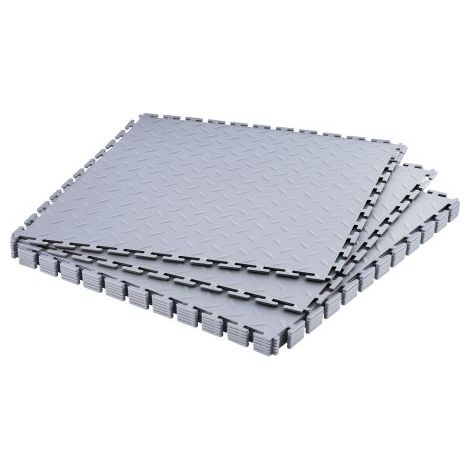 Dalles de Garage Emboîtables - Lot de 8 Revêtement de Sol Garage (1/5)