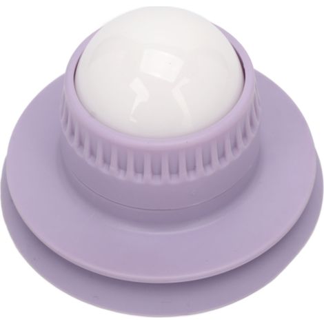 1 Rouleur mural, rotation 360 degrés, plastique violet, pour douleurs musculaires, inflammation, dos, cou, épaules (1/5)