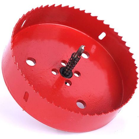 Scie Cloche Bi Métal 150 mm Acier Rapide HSS M42 Tige Hexagonale Pour Aluminium Fer Bois (1/4)