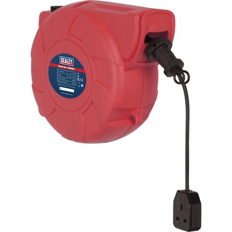 Sealey 25m Retractable Cable Reel System 1 x 230V CRM251 (1/2)