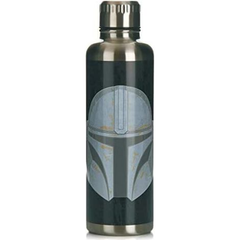 Paladone PP7361MAN bidón de agua Uso diario 500 ml Metal Negro, Acero inoxidable (1/5)