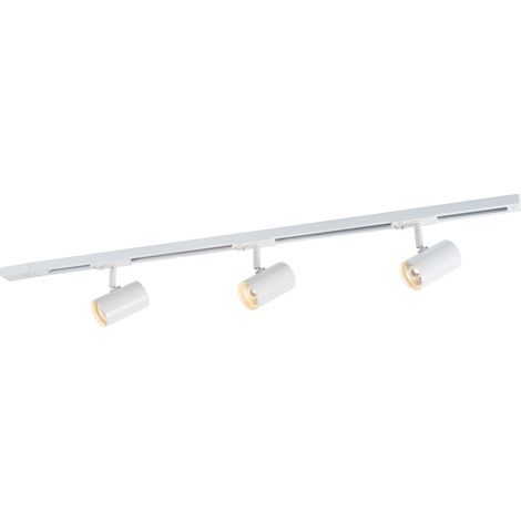 Italux Marvi Faretto da soffitto moderno a barra a 3 luci, GU10 (1/2)
