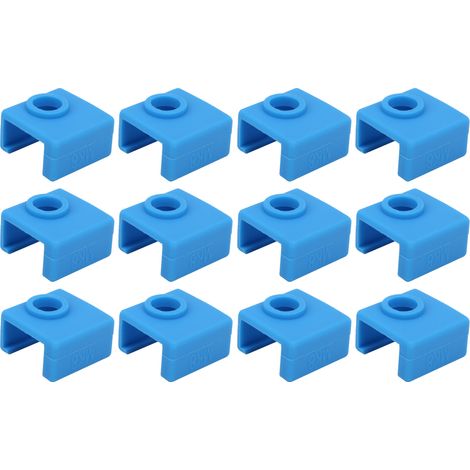 Lot de 12 chaussettes en silicone pour bloc chauffant en aluminium, accessoire pour imprimante 3D MK7/8/9 (1/5)