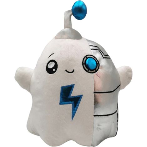 Lot Cadeau Robot Requin Lumineux LED en Peluche Douce Oreiller Figure Dessin Animé Bouteille Seau Original Jouet Anniversaire Noël (1/5)