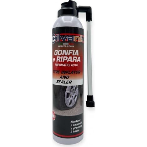 Spray reparador y gonfiante de neumáticos 300 ml