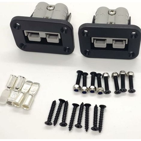 Lot de 2 supports de montage encastrés pour caravane Anderson 50 A (1/5)