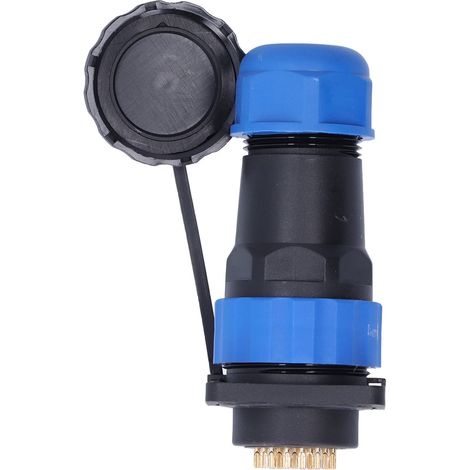 Connecteur étanche à bride carrée, 4 trous, pour câble d'alimentation aéronautique, 250 V CA, 5 A, SP2826 broches (1/5)