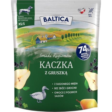 SAVEURS DES RÉGIONS BALTICA Canard à la poire XS / S 1 kg (1/2)