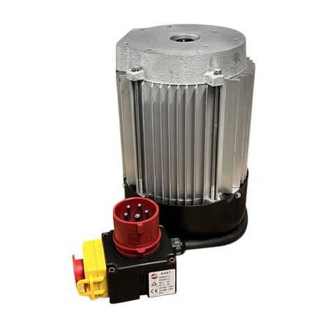 Ersatzmotor Industriemotor 400V 12A 4,0kW + KEDU KOA7 Schalter mit Not/Aus Funktion Holzspalter Elektromotor