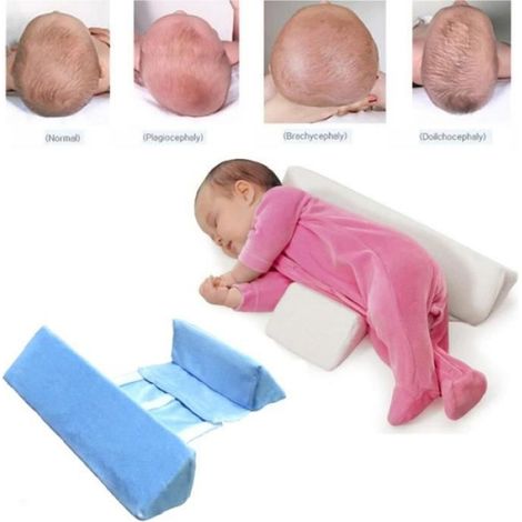 Oreiller Pour Bebe - Sommeil Latéral Réglable - Mousse À Mémoire De Forme - Velours Coton Respirant - 1 Pièce (1/4)