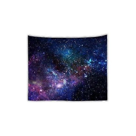 Tapisserie murale psychédélique Constellation Galaxie Univers, tenture murale, linge de lit, tapisserie ciel étoilé, couverture de plage, tapis de pique-nique 150x130cmA (1/3)