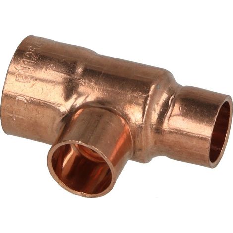 Raccord à braser cuivre té réduit 18 x 12 x 12 mm