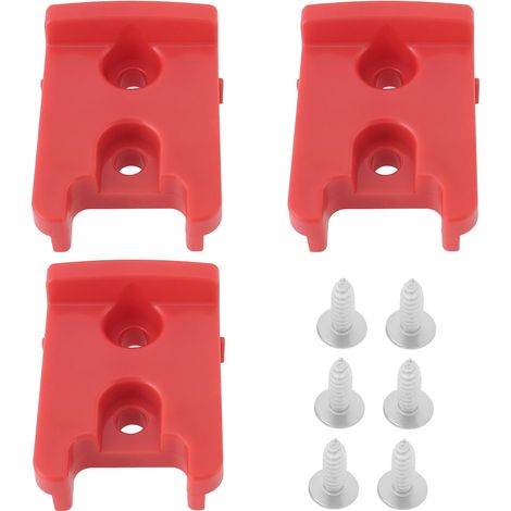 Lot de 3 supports muraux sans fil avec vis, perceuse, compatible avec M18 18 V 6,1 x 4,89 x 2,3 cm/1,3 x 2,4 cm (1/5)