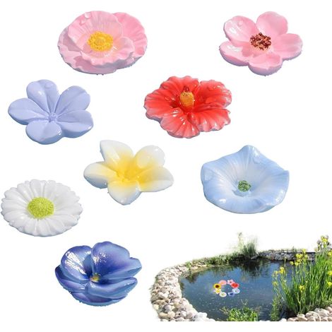8 Stück aus Kunstharz Tränke schwimmend für Trinker Blumen