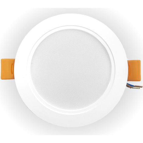 Faretto Led da Incasso CCT 12W 1250lm, D145X25mm, Foro 117mm, 3 Colori 3000K 4200K 6500K Angolo 120° IP20