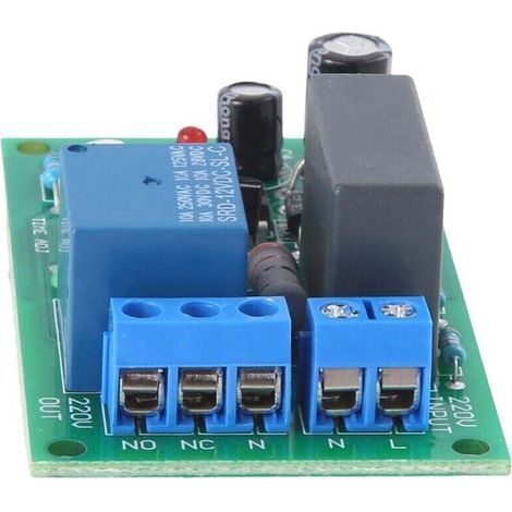 Carte Relais Temporisation 220V Module Circuit Interrupteur Couloir Éclairage Escalier (1/4)