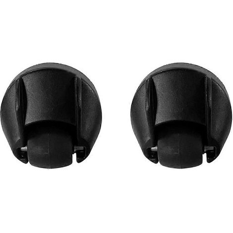 2 roulettes avant pour robot aspirateur AMIBOT PURE H2O BL608 - Pièces de rechange (1/5)