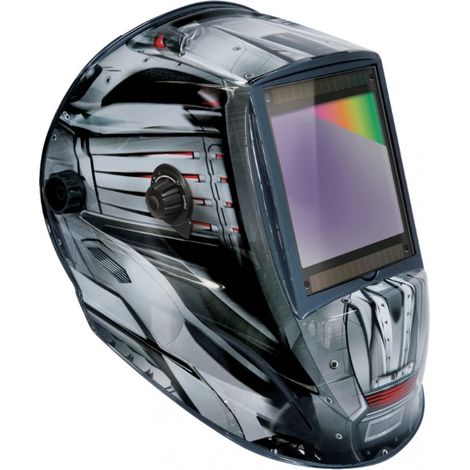 GYS – Masque de protection 68698 – Soudure optoélectronique – Protection UV/IR DIN 15 – Teinte réglable 5 à 13 – Champ de vision 100 x 90 mm