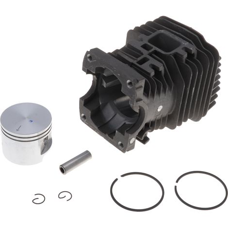 Jardiaffaires – Kit cylindre piston complet tronçonneuse Stihl 029 MS290 – Diamètre 46mm – Réparation efficace – Inclut cylindre, piston, segments (1/3)