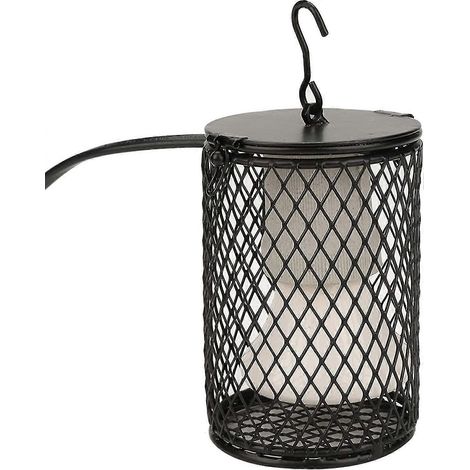Kit de lampe chauffante pour reptiles 220-230 V, lampe chauffante anti-brûlure en céramique pour élevage de reptiles, adaptée aux serpents et lézards. (1/5)