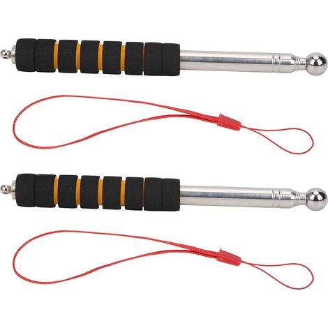 2 pièces tige extensible vide tambour marteau portable outil test pièce tige inspection carrelage 130 cm (1/5)