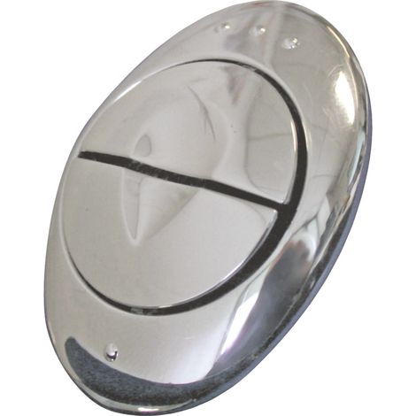 Bouton de soupape universel Chromé double commande