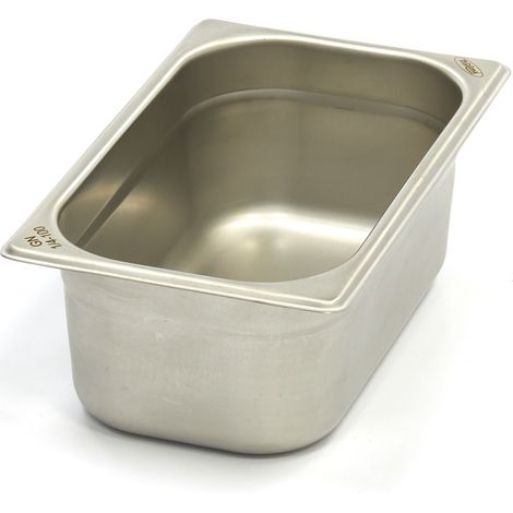 Récipient gastronorme - 1/4 GN - Profondeur 10cm - inox - Maxima