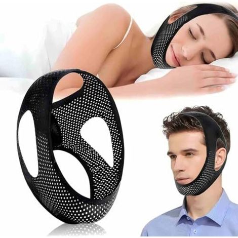 Adjustable Chin Strap Set, Anti-Snoring Chin Strap, Anti-Snoring Devices, Adjustable Chin Strap Snoring Solution