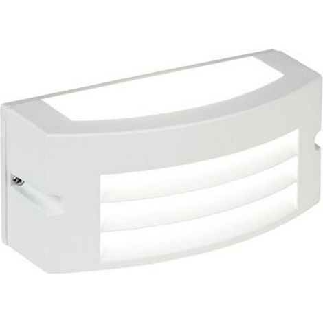 applique led "kobe" bianca 10w, bianco naturale (1/5)