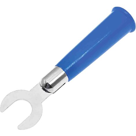 Cosse à fourche à sertir RS PRO Isolé, Bleu ( Prix pour Sachet de 5 )