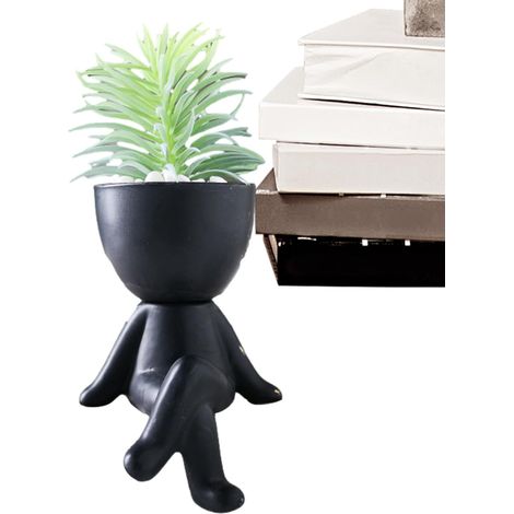 große Figur kleine Figur Keramik kreativer Tisch Topper