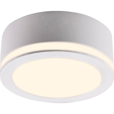 Heitronic Luminaire LED pour montage en surface LED LED intégrée 10 W blanc chaud blanc (1/4)