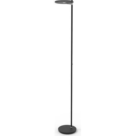 Steinhauer - lampada da terra - Turound - nero - vetro metallo - (1/4)